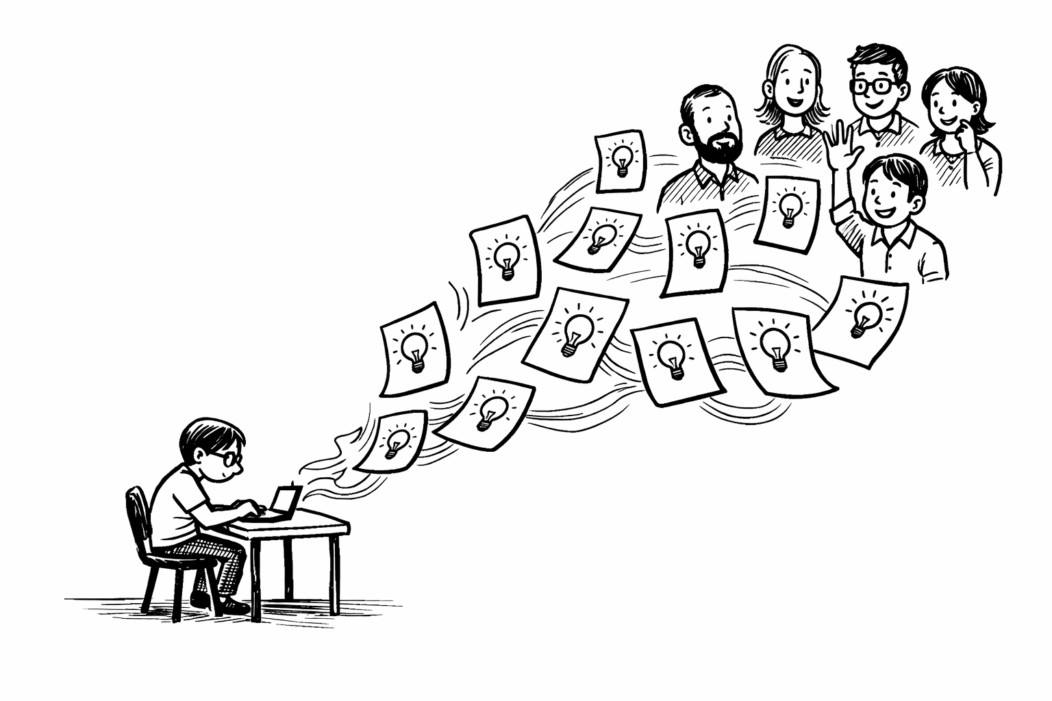 Writing is networking that scales